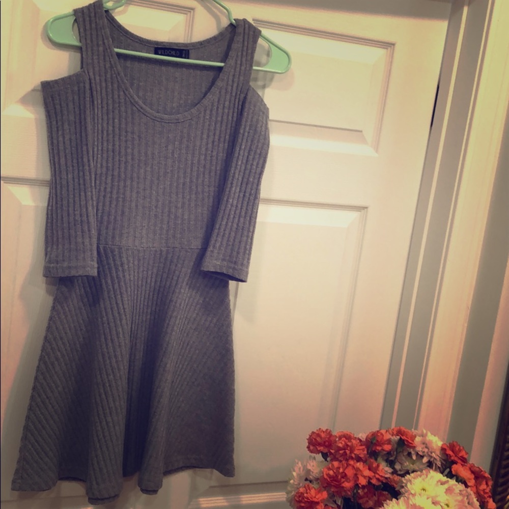 Mini Fit and Flare w/ shoulder peep